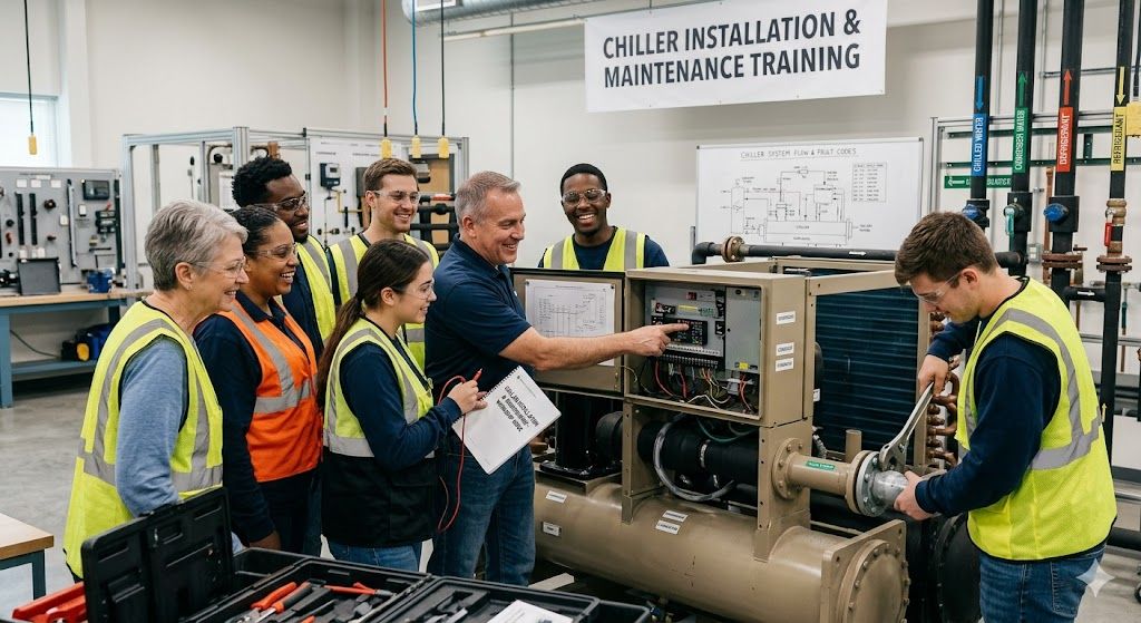 Chiller installation and maintenance training
