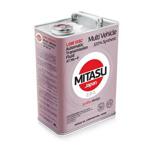 MJ-325. MITASU LOW VISCOSITY MV ATF 100% Synthetic