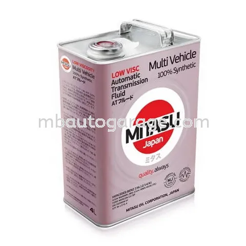 MJ-325. MITASU LOW VISCOSITY MV ATF 100% Synthetic