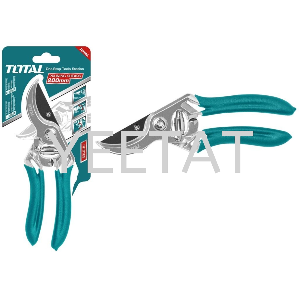 [ TOTAL ] THT0109 PRUNING SHEAR ALUMINIUM BODY 200MM (8”)