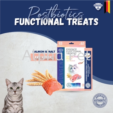 Bungener Postbiotics Functional Treats Series - Salmon & Malt