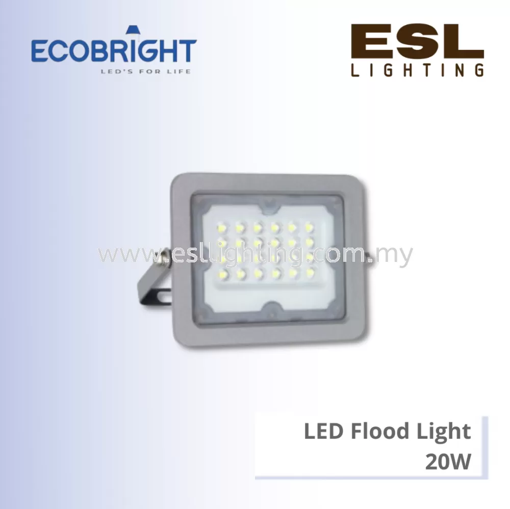 ECOBRIGHT LED Flood Light 20W - EB-FL-05 20W [SIRIM] IP65