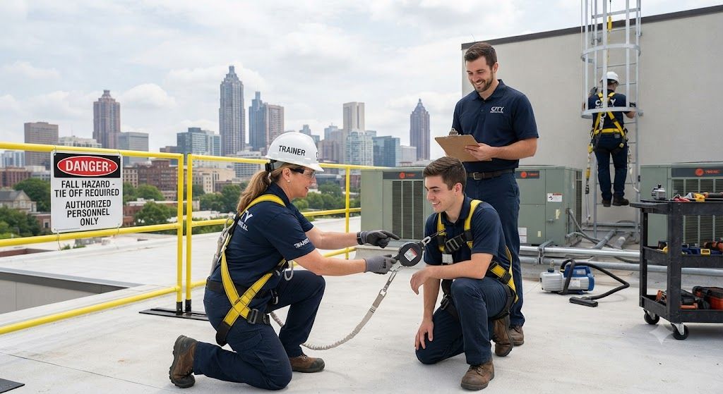 certified HVAC height safety training course