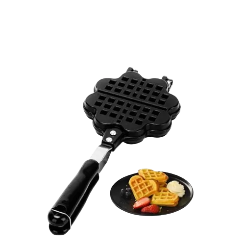 FLOWER SHAPE WAFFLE MAKER PAN