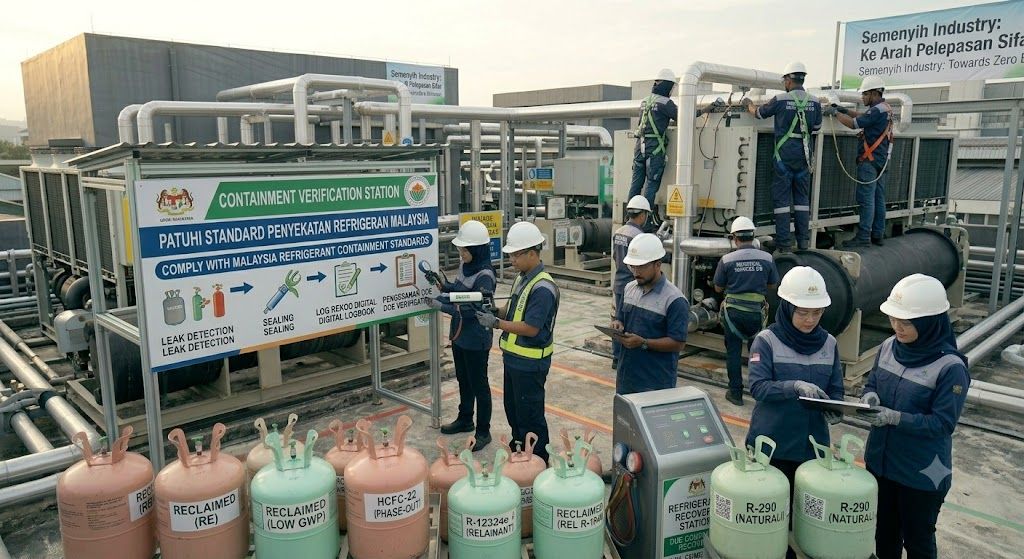 refrigerant containment compliance Malaysia factories