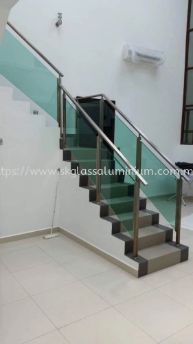 Staircase Glass at Klang Utama