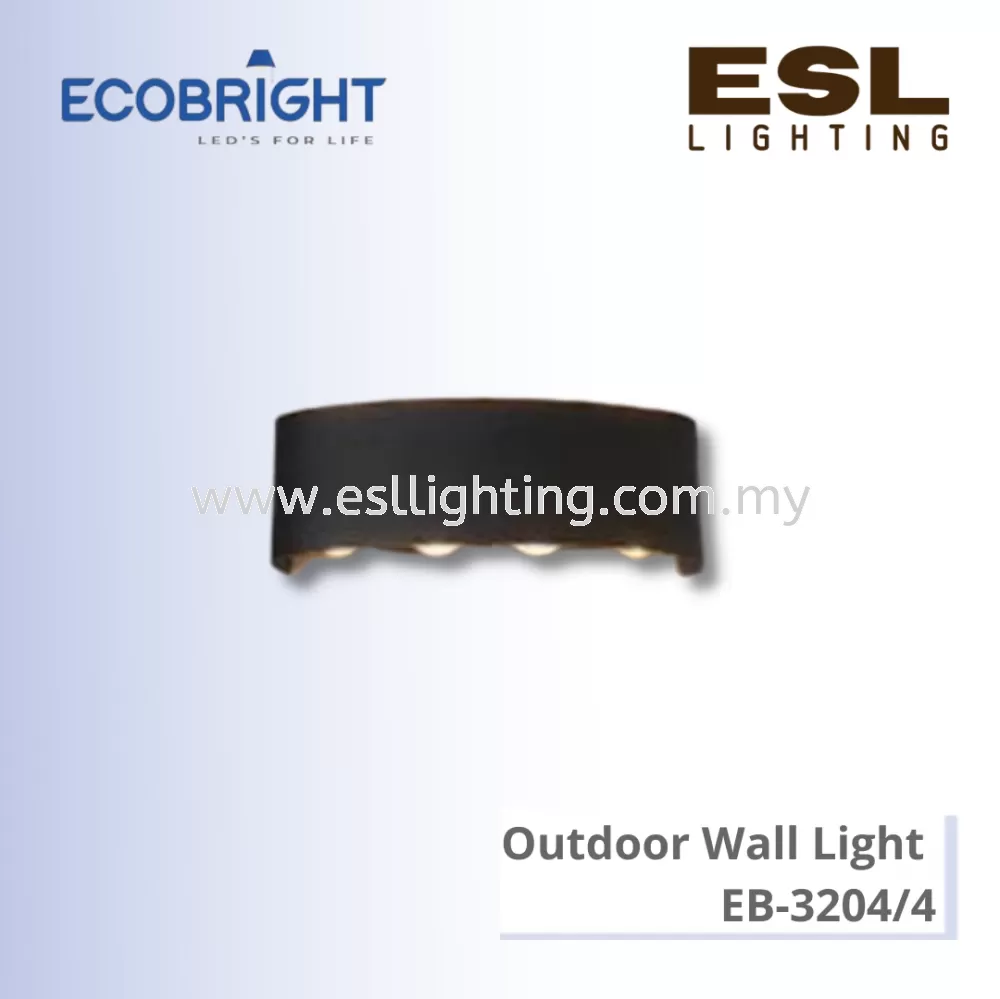 ECOBRIGHT Outdoor Wall Light 1W * 8 - EB-3204/4 IP54