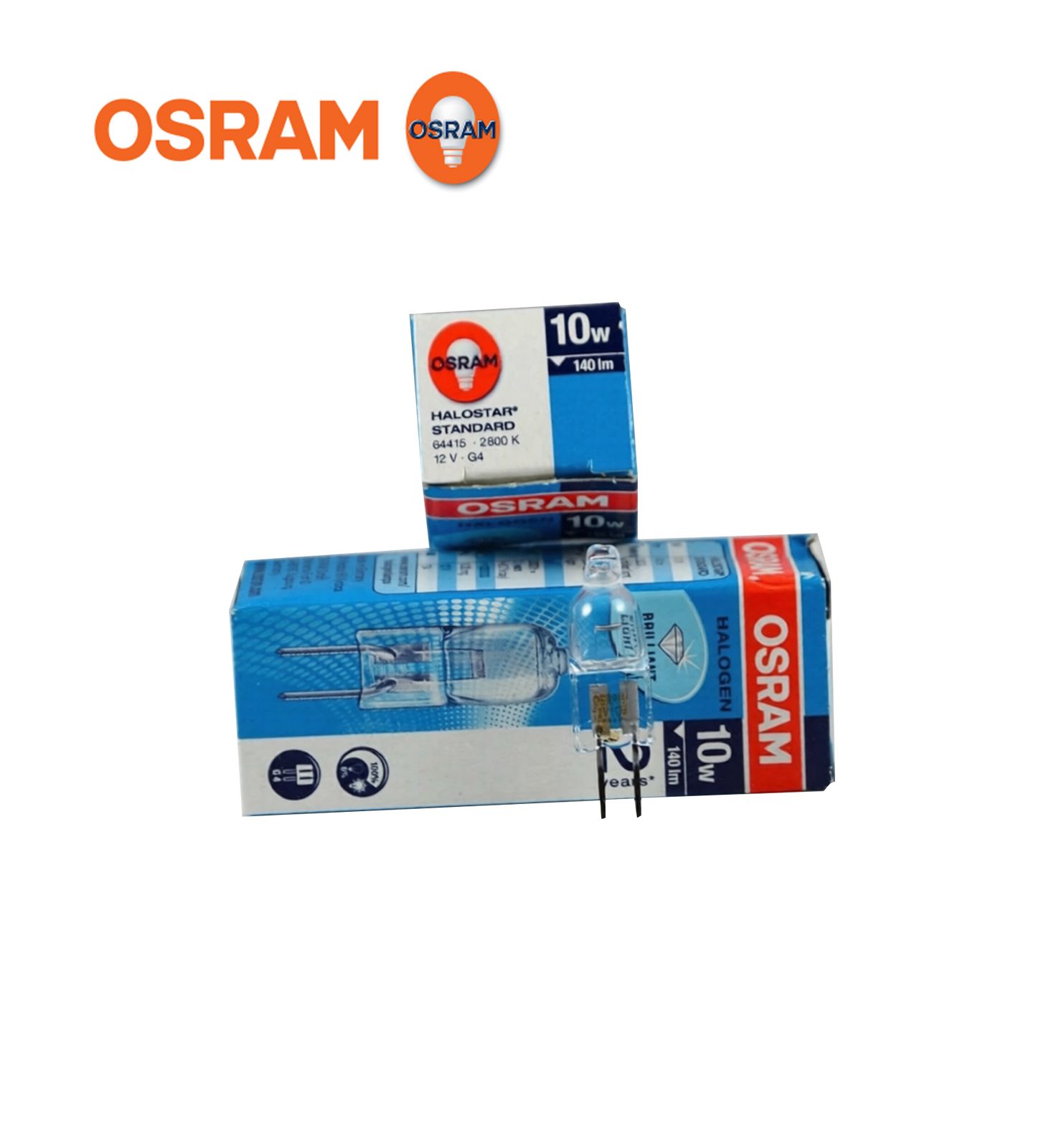 Osram Halostar 64415 G4 10w 12v Halogen Rocket Bulb