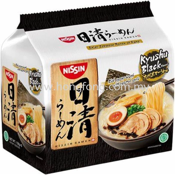 NISSIN JPN RAMEN M/P 5'S-KYUSHU BLK(106G)