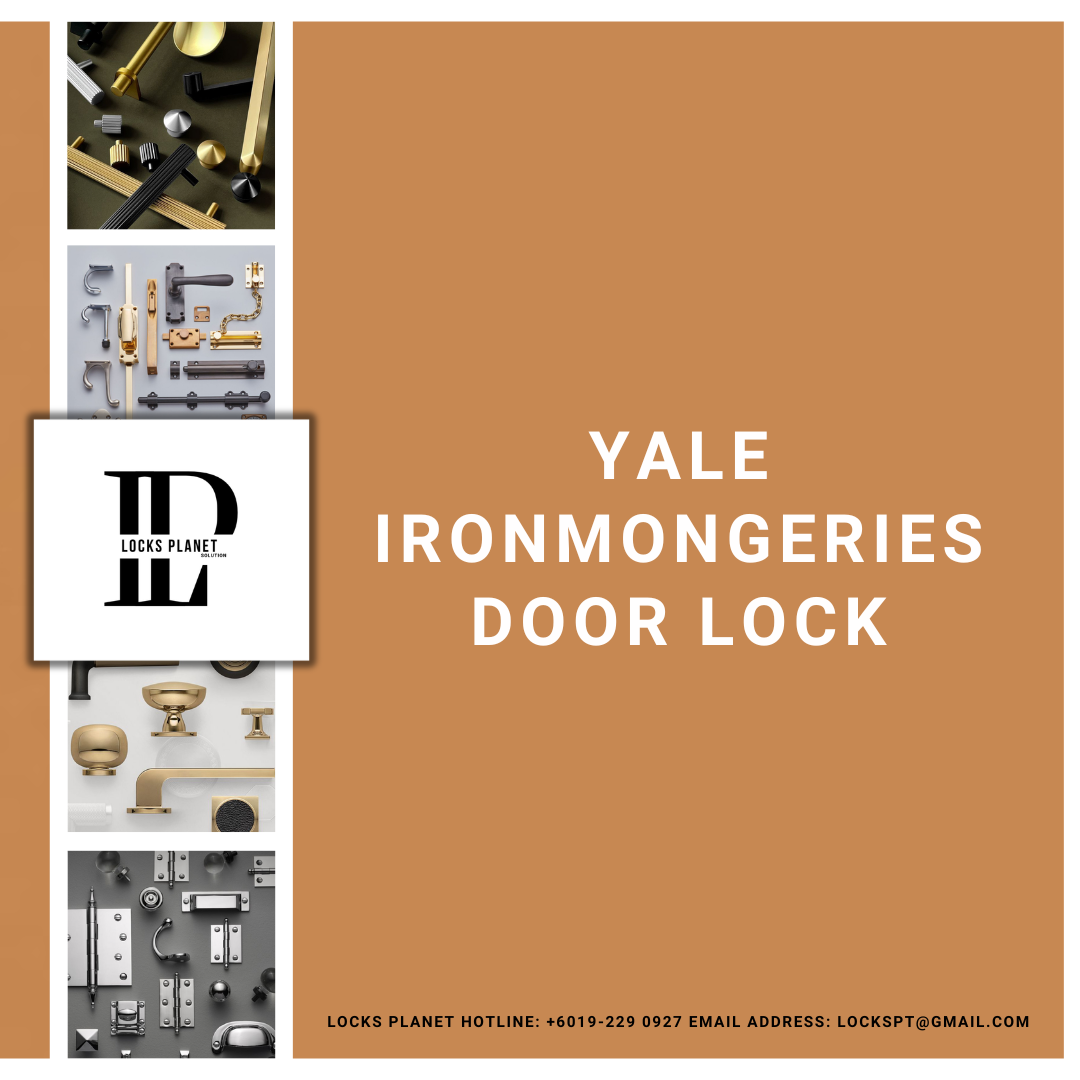 YALE IRONMONGERIES DOOR LOCK