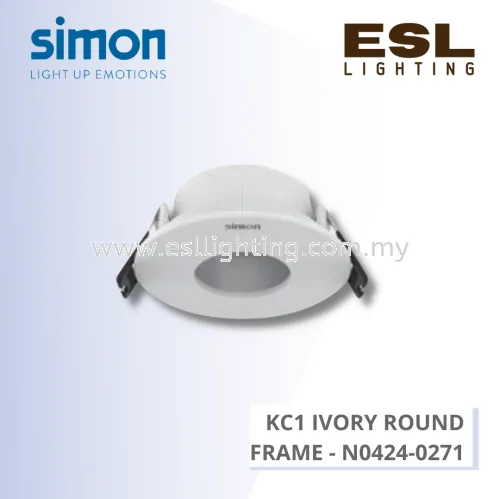 SIMON SPOTLIGHT - KC1 SPOTLIGHT - KC1 ROUND FRAME - N0424-0271