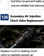 Secondary Air Injection Check Valve Replacement