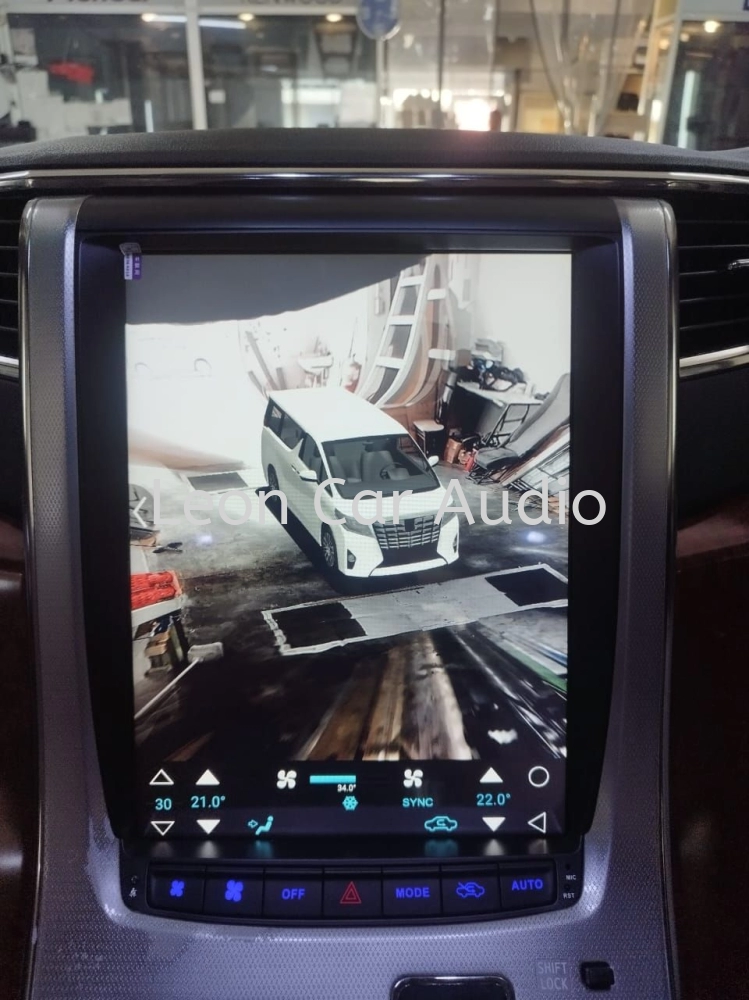 Toyota Vellfire Alphard anh20 home theater system oem 12.1" tesla android 4ram 64gb 360 3D panoramic view parking recorder camera player