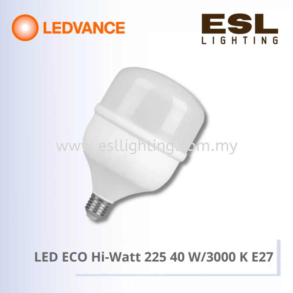 LEDVANCE LED ECO Hi-Watt  E27 40W - 3000K 4058075683174