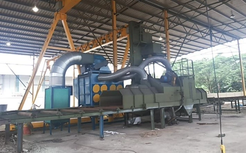 Roller Conveyor Shot Blasting Machine 