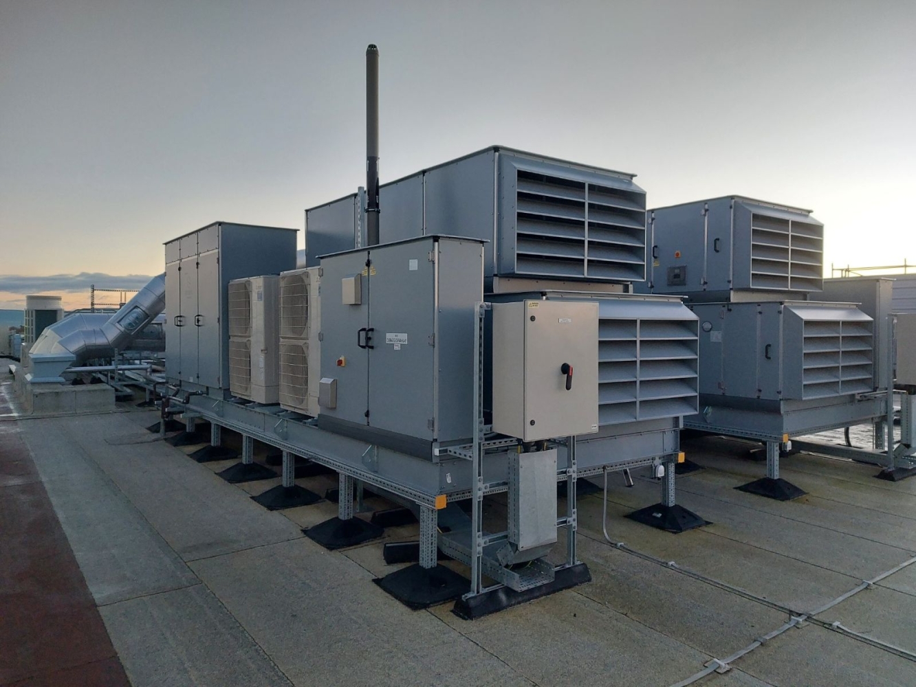 Modular AHU On-site Implementation
