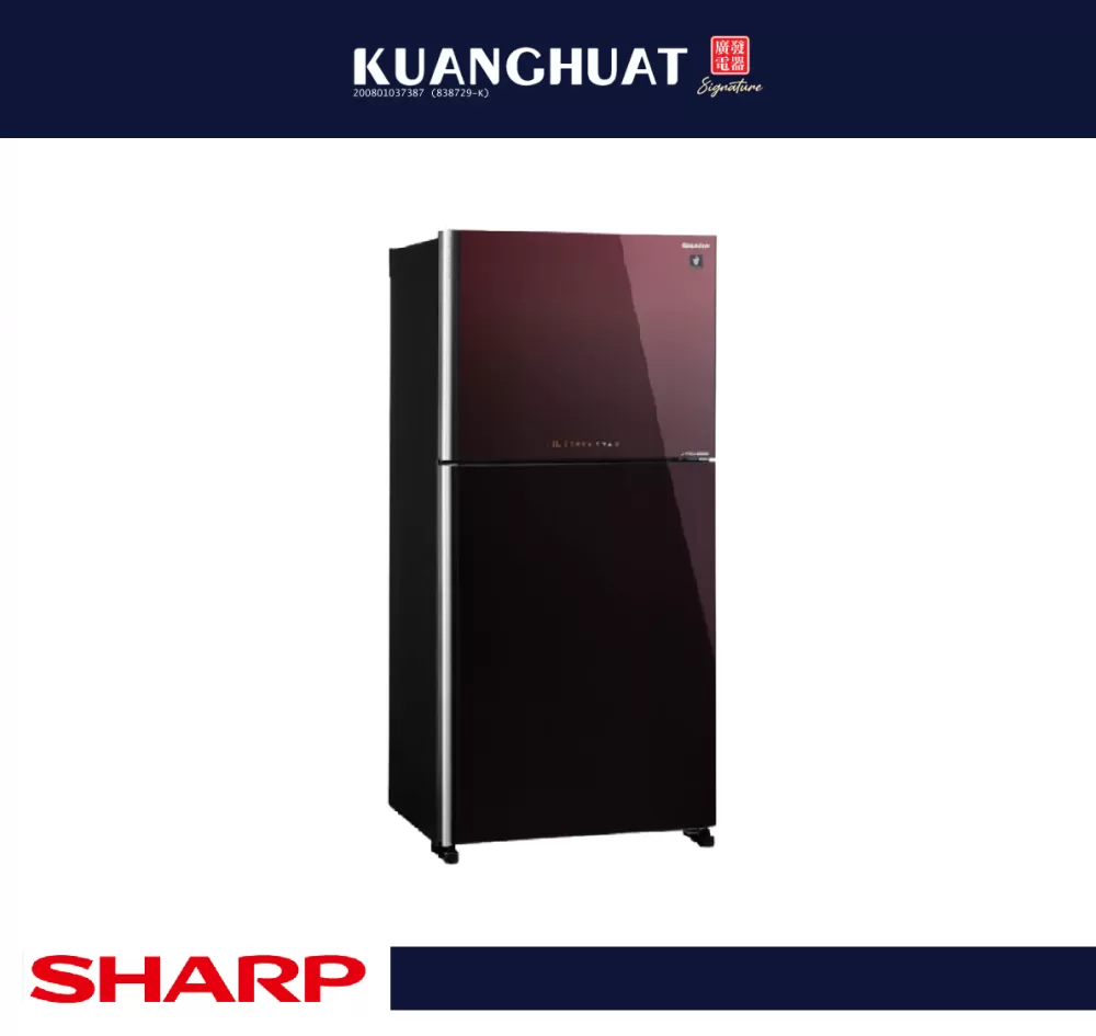 SHARP 610L Pelican Refrigerator SJP682MFGM