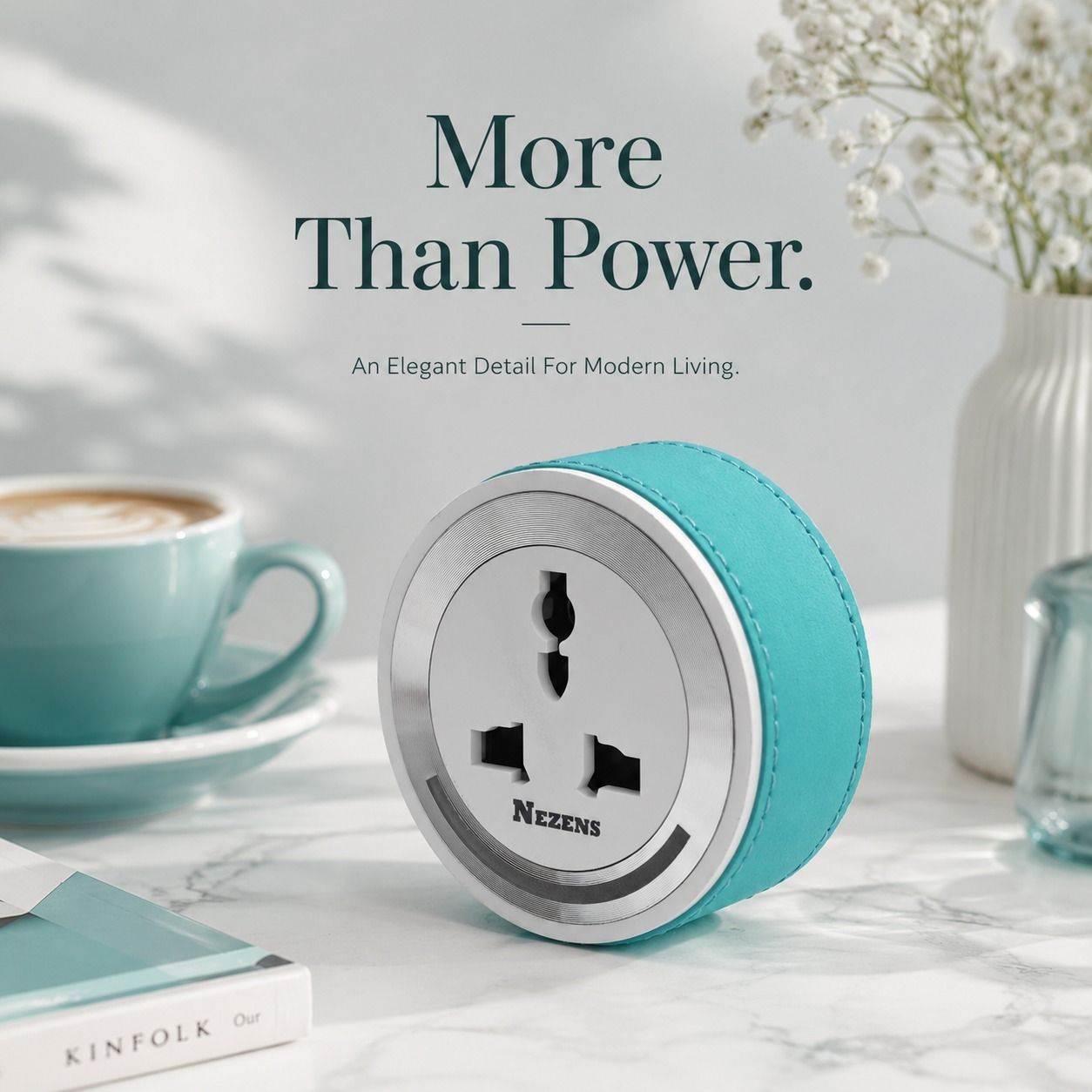 Universal Adaptor, White/Green