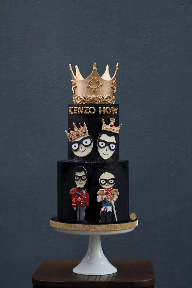 King Prince Crown Cake