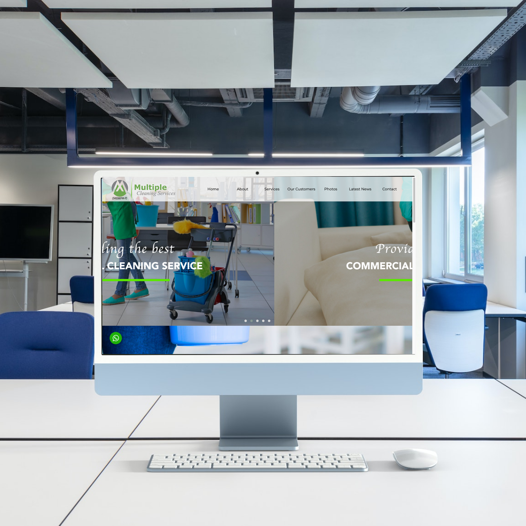 Multiple Cleaning Services Website Design & SEO Case Study | Industrial Cleaning Service in Kuala Lumpur