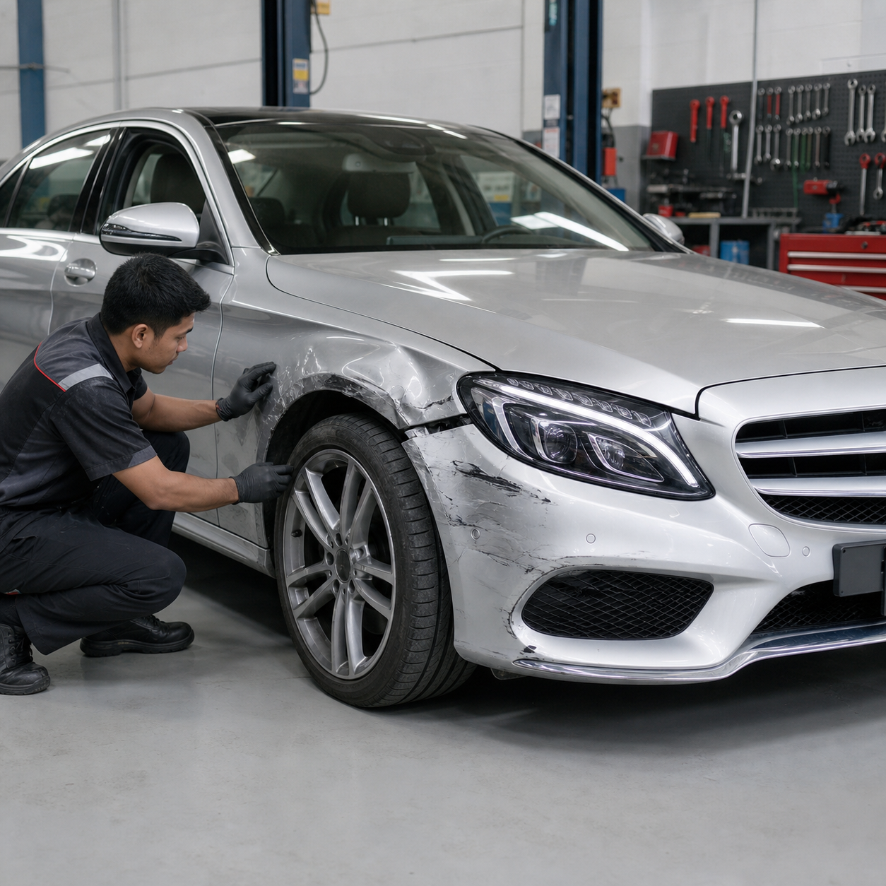 Mercedes Accident Repair