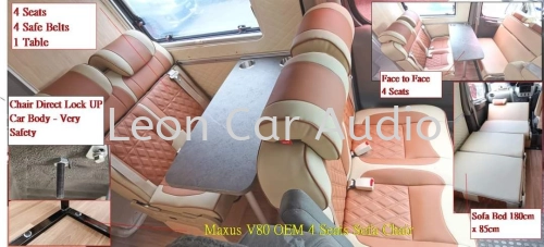 Campervan rv motorhome Caravan sofa seat system