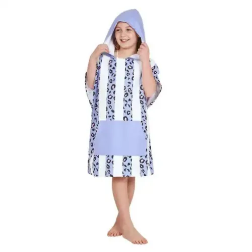 Customized Kid Poncho Towel with Hood