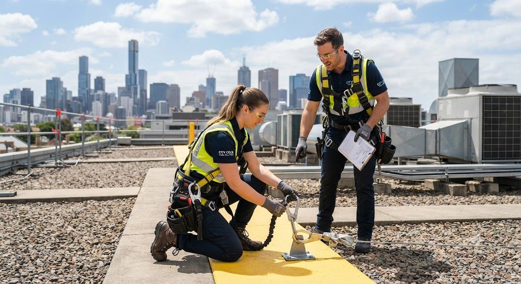 HVAC accident prevention at height techniques