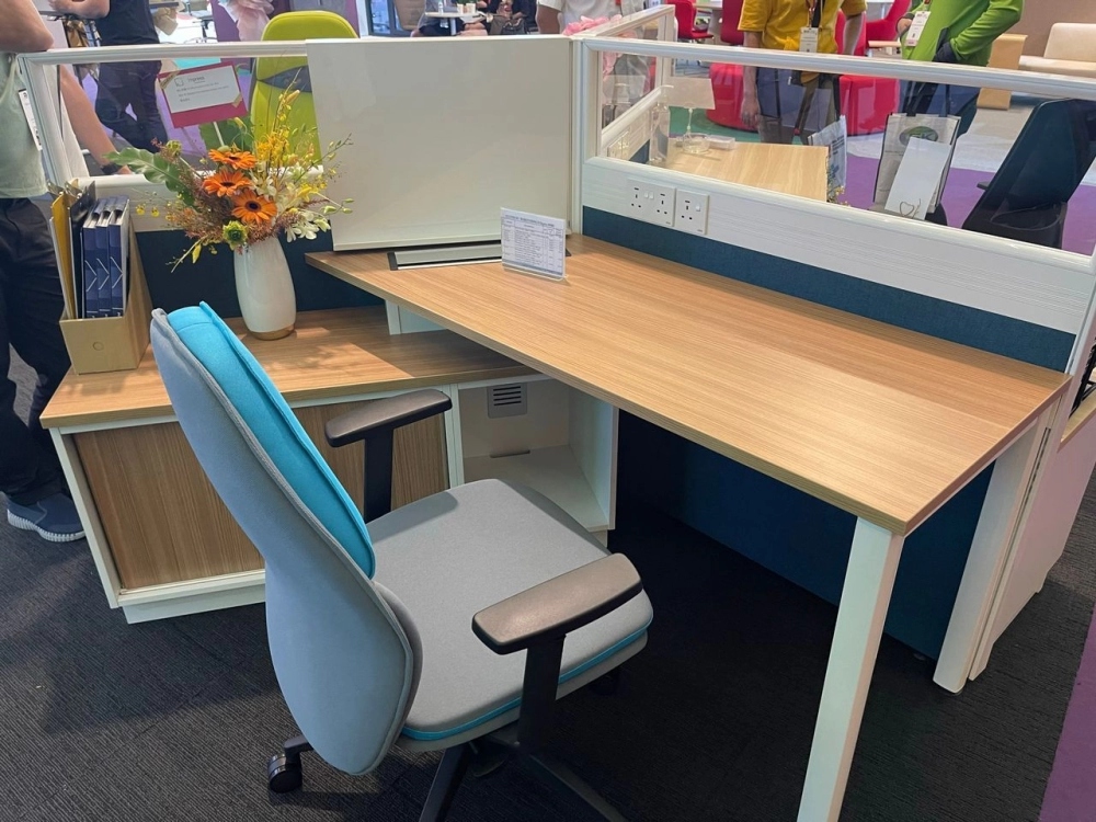 2024 New Office Workstation Table Design | Best Office Furniture Supplier Malaysia | Office Furniture Penang | Office Table Penang | Office Chair Penang | KL | KEDAH | PERAK