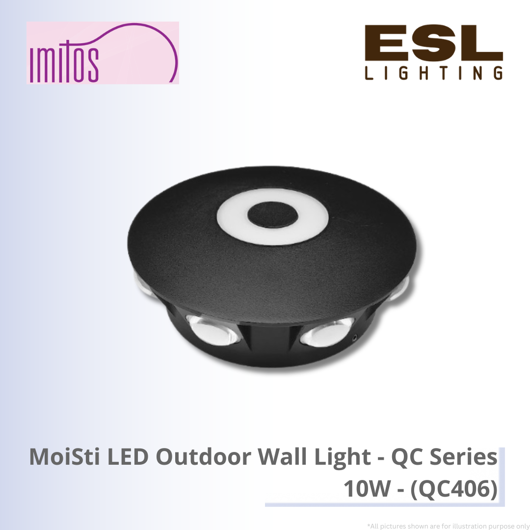 IMITOS MoiSti LED Outdoor Wall Light 10W - QC406