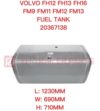 FUEL TANK ( D SHAPE ) 490L