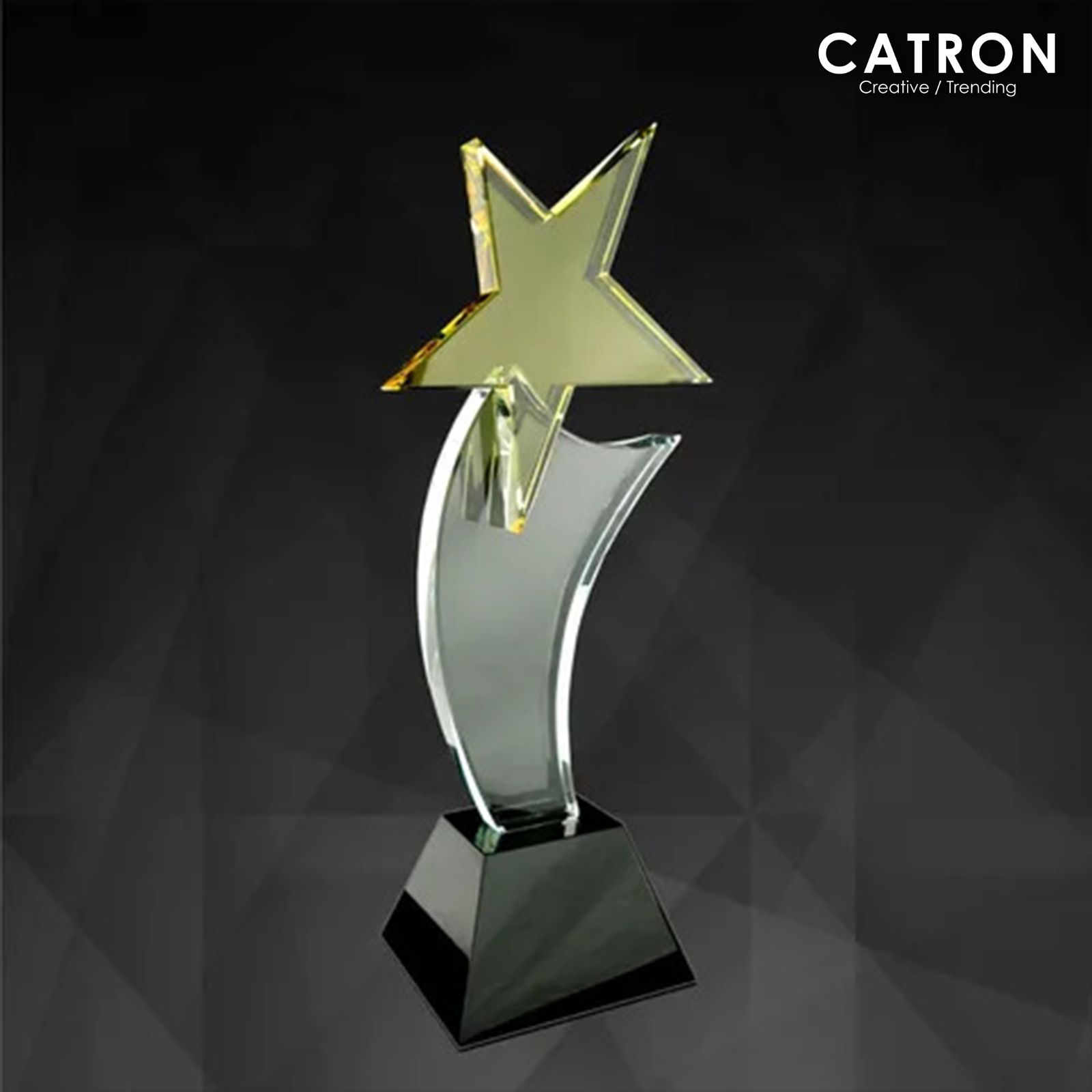9057 - CRYSTAL TROPHY