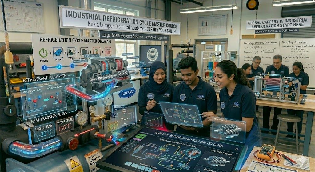 Industrial refrigeration cycle course
