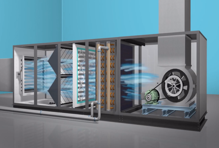 Saturated Dry Steam AHU Disinfection