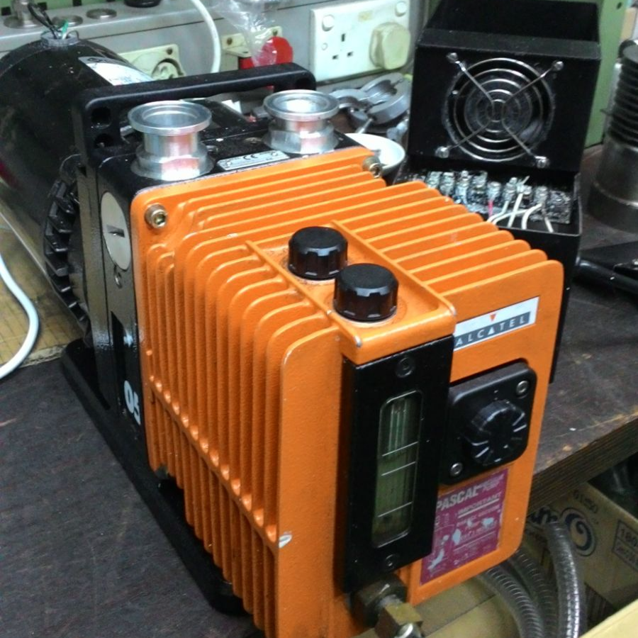 ALCATEL-ADIXEN Pascal 2005 SD Oil Rotary Vane Pump Repair and Service