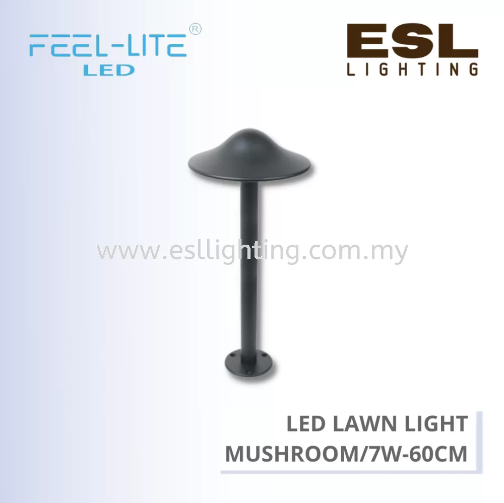 FEEL LITE LED LAWN LIGHT 7W - MUSHROOM/7W - 60CM IP65