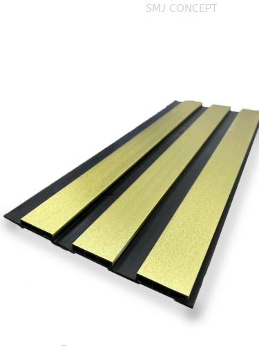 GE001A | 2950MM X 190MM X 12MM | BFC FLUTED PANEL G-SERIES | DUOTONE GOLD