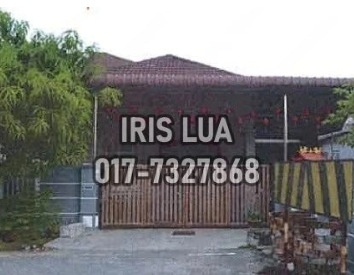 Taman Ria @Single Storey Semi Detached House (Corner Lot) Bank Lelong/Auction