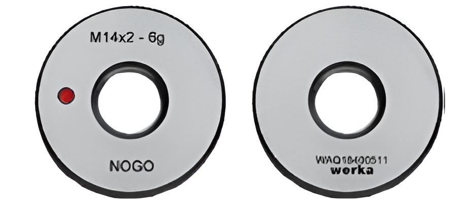 THREAD RING GAUGES - METRIC THREAD, NO-GO END 5110-68-24N