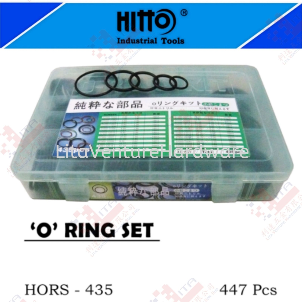 HITTO BRAND O RING SET - HORS435