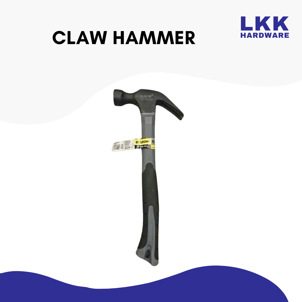 27MM BIGROW HEAVY DUTY FIBERGLASS CLAW HAMMER
