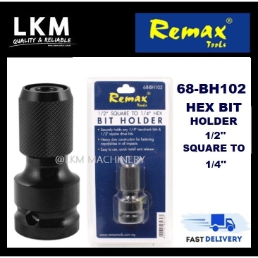 REMAX [ 68-BH102 ] - 1/2'' Square to 1/4'' Hex Bit Holder