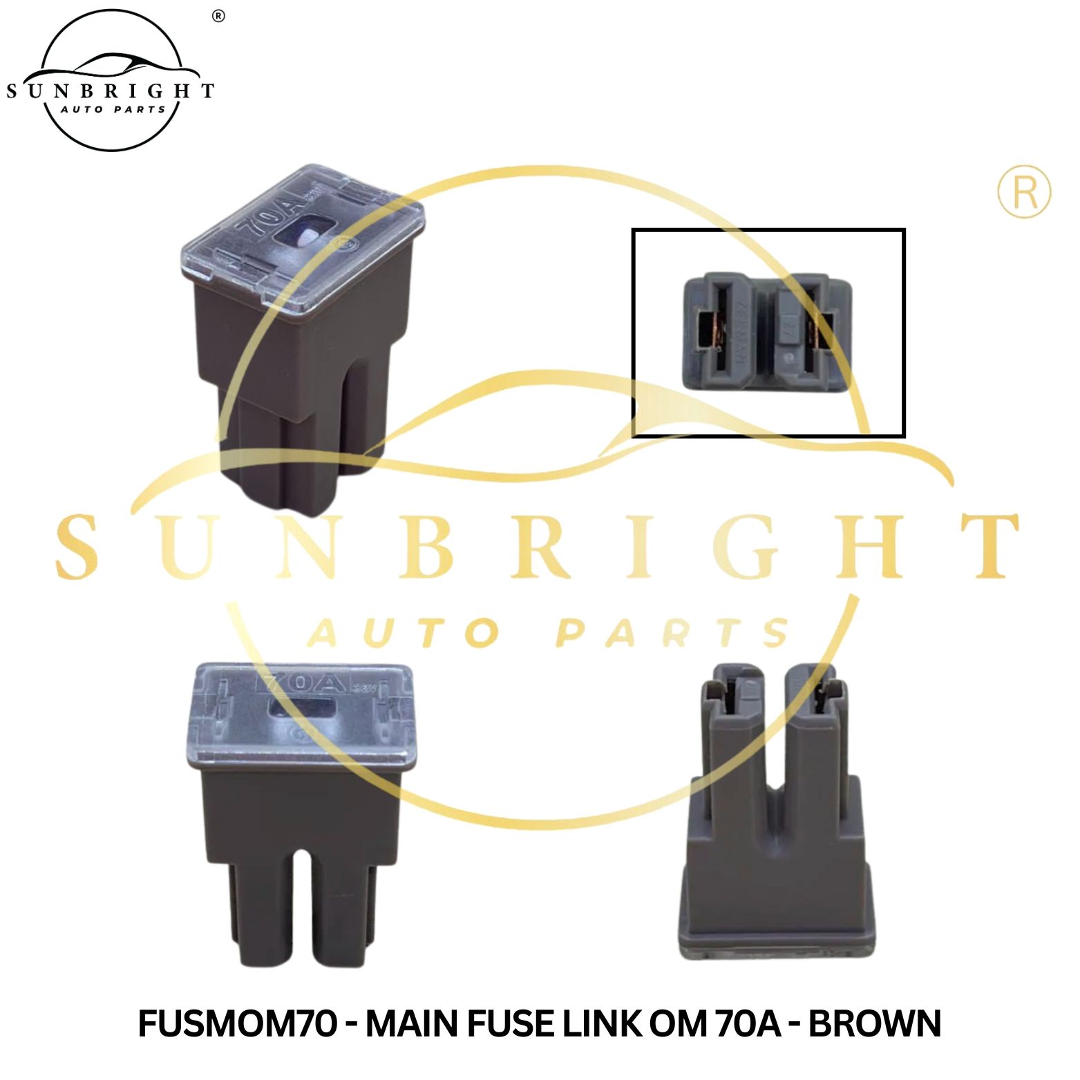 FUSMOM70 - MAIN FUSE LINK OM 70A - BROWN