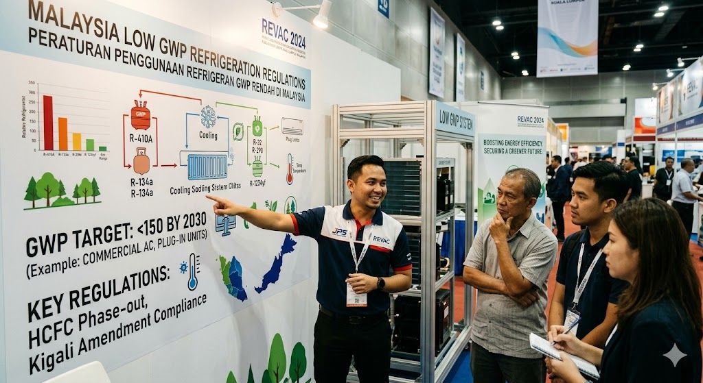 low GWP refrigeration system regulations Malaysia