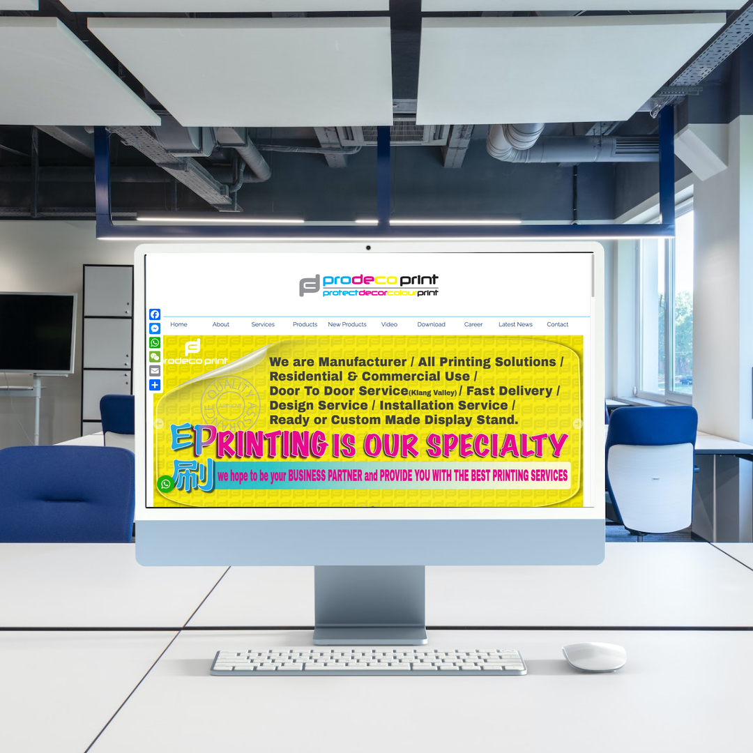 Printing & Signage Portfolio That Makes Services Easy to Compare | Kuala Lumpur