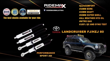 RIDEMAX TOYOTA LANDCRUISER HZJ 80