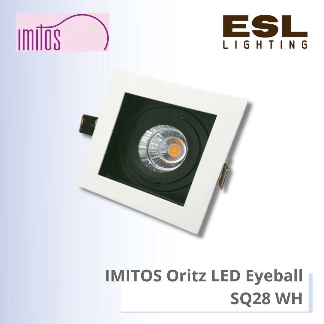 IMITOS Oritz LED EYEBALL 12W - SQ 28/WH
