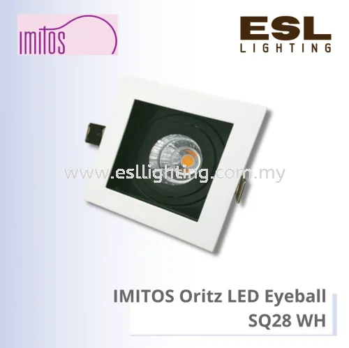 IMITOS Oritz LED EYEBALL 12W - SQ 28/WH