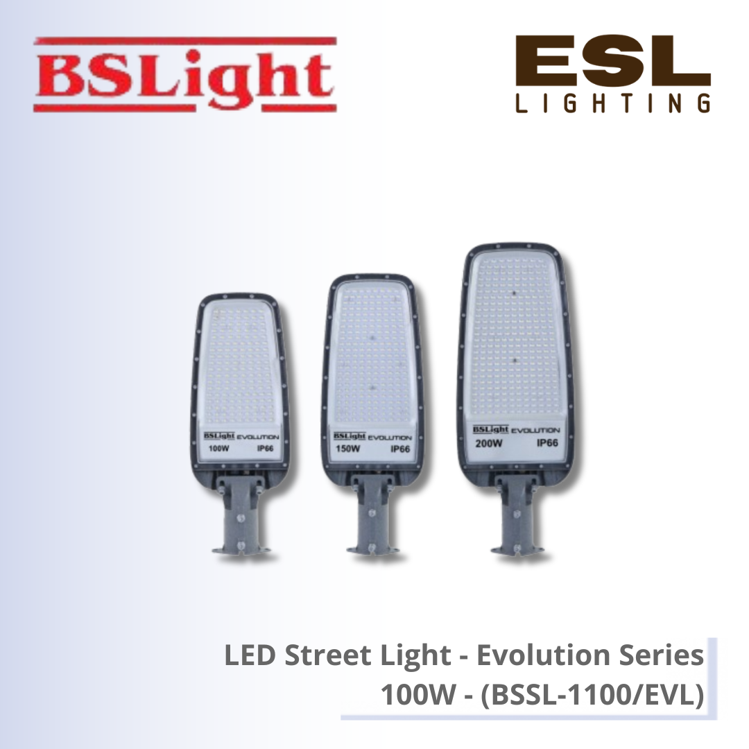 BSLight LED Street Light (Evolution Series) 100W - BSSL-1100/EVL [SIRIM]