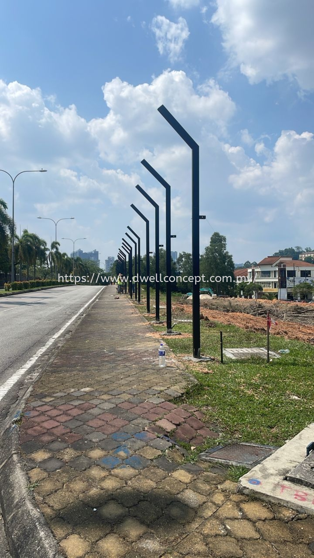 OUTDOOR HOARDING BOARD INSTALLATION SERVICE AT CHERAS